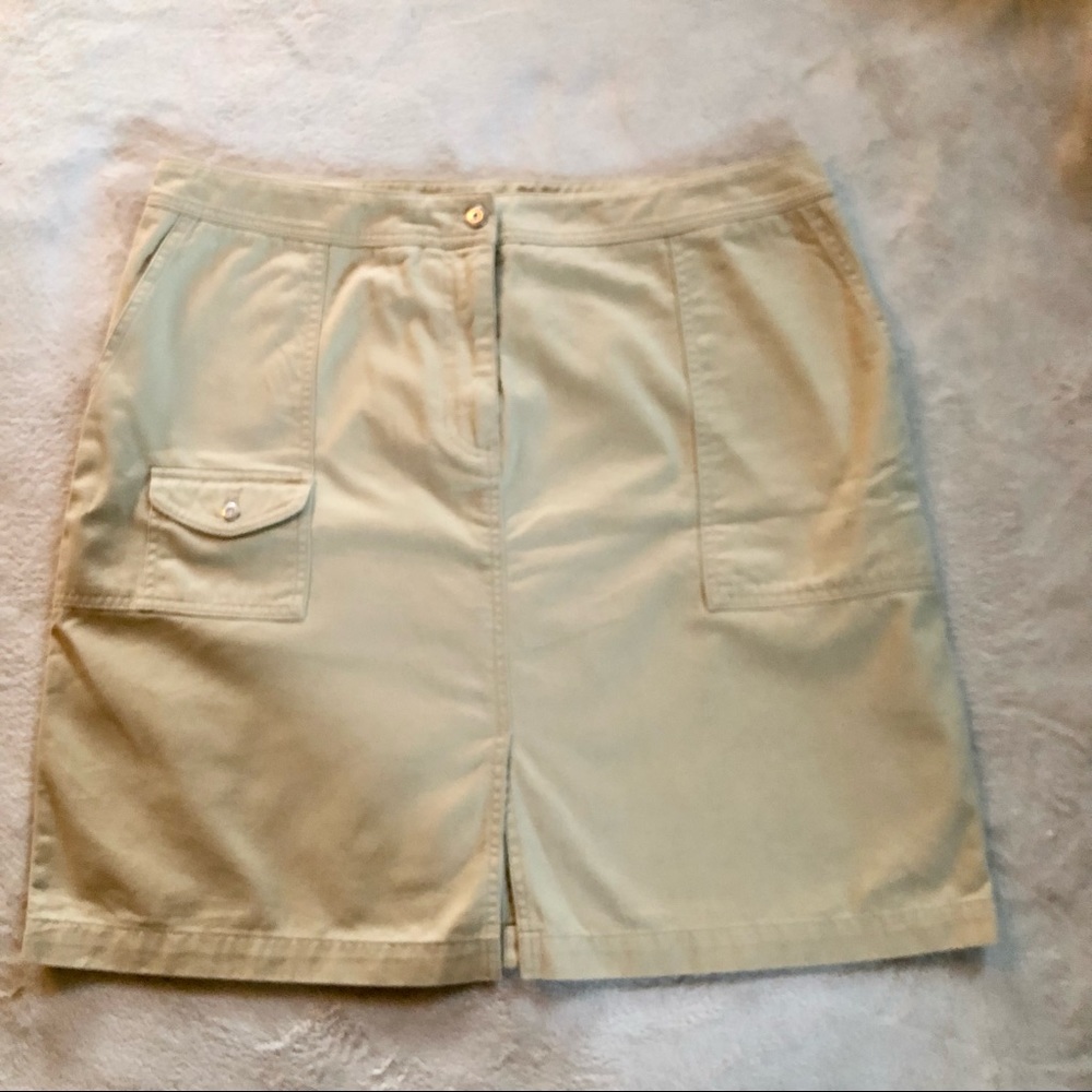 Lauren Ralph Lauren 100% cotton utility skirt
